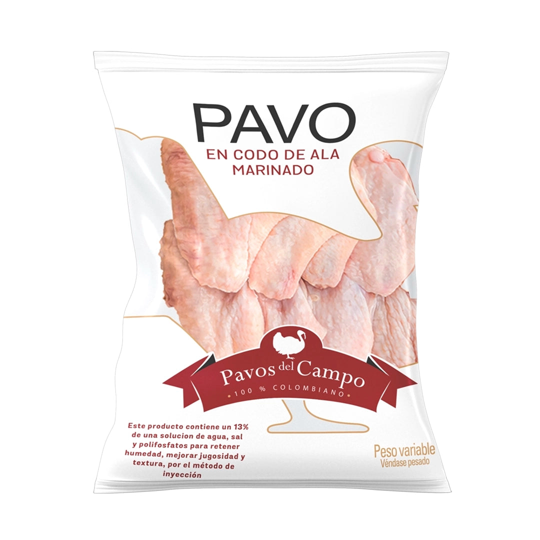 Codos de Ala de Pavo Pavos del Campo