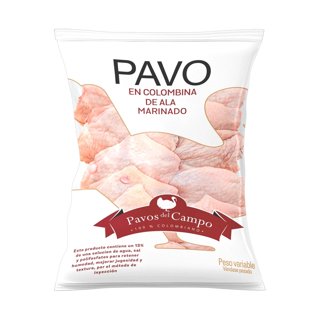 Colombinas de Ala de Pavo Pavos del Campo