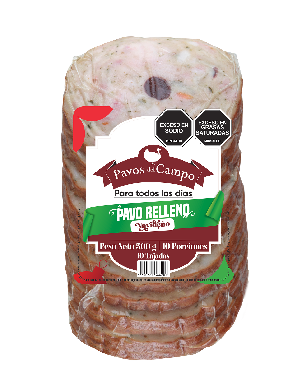 Pavo Relleno Tajado Pavos del Campo