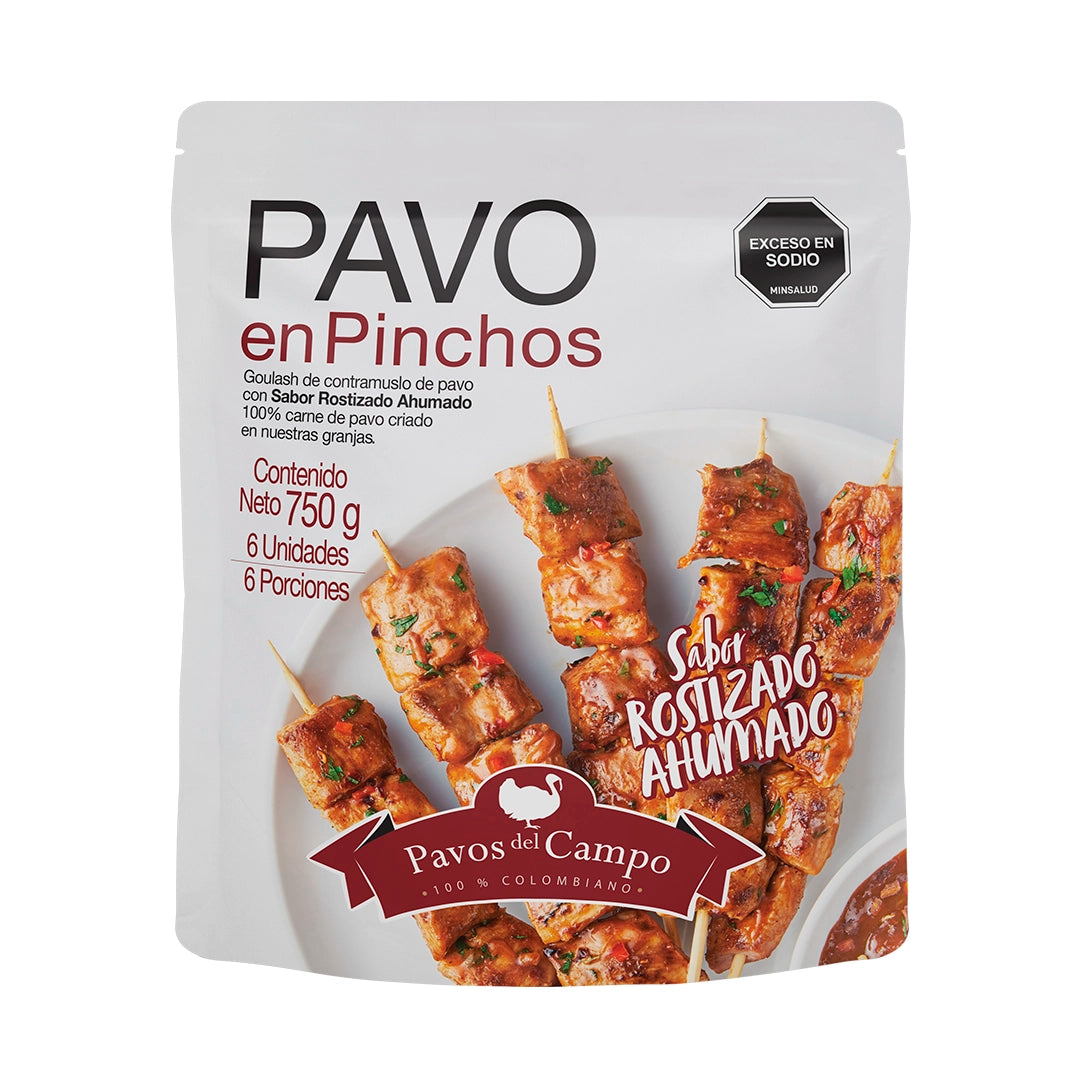 Pinchos de Pavo Pavos del Campo