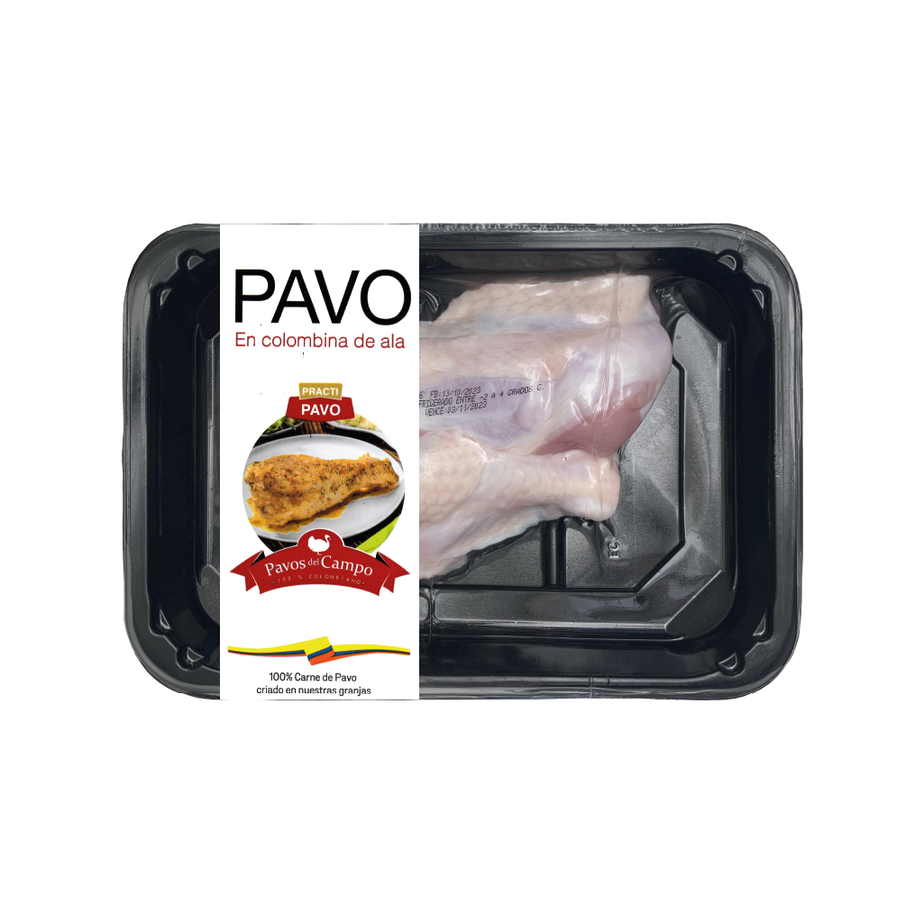 Colombinas de Ala de Pavo Pavos del Campo