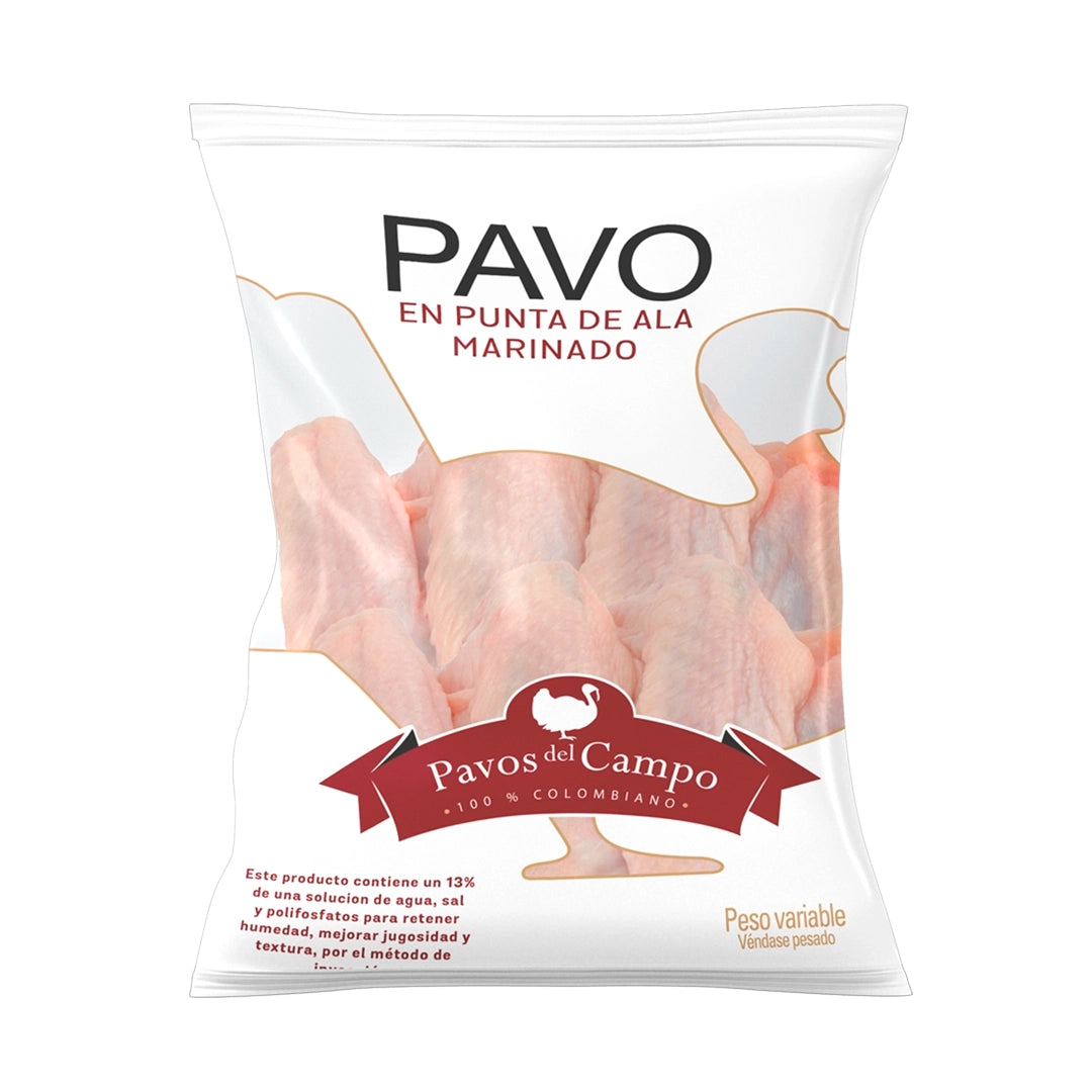 Puntas de Ala de Pavo Pavos del Campo