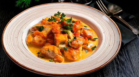 Fricasé de pavos