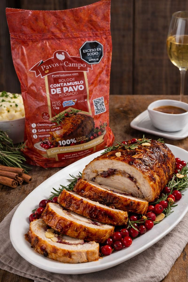 Rollo de Contramuslo de Pavo