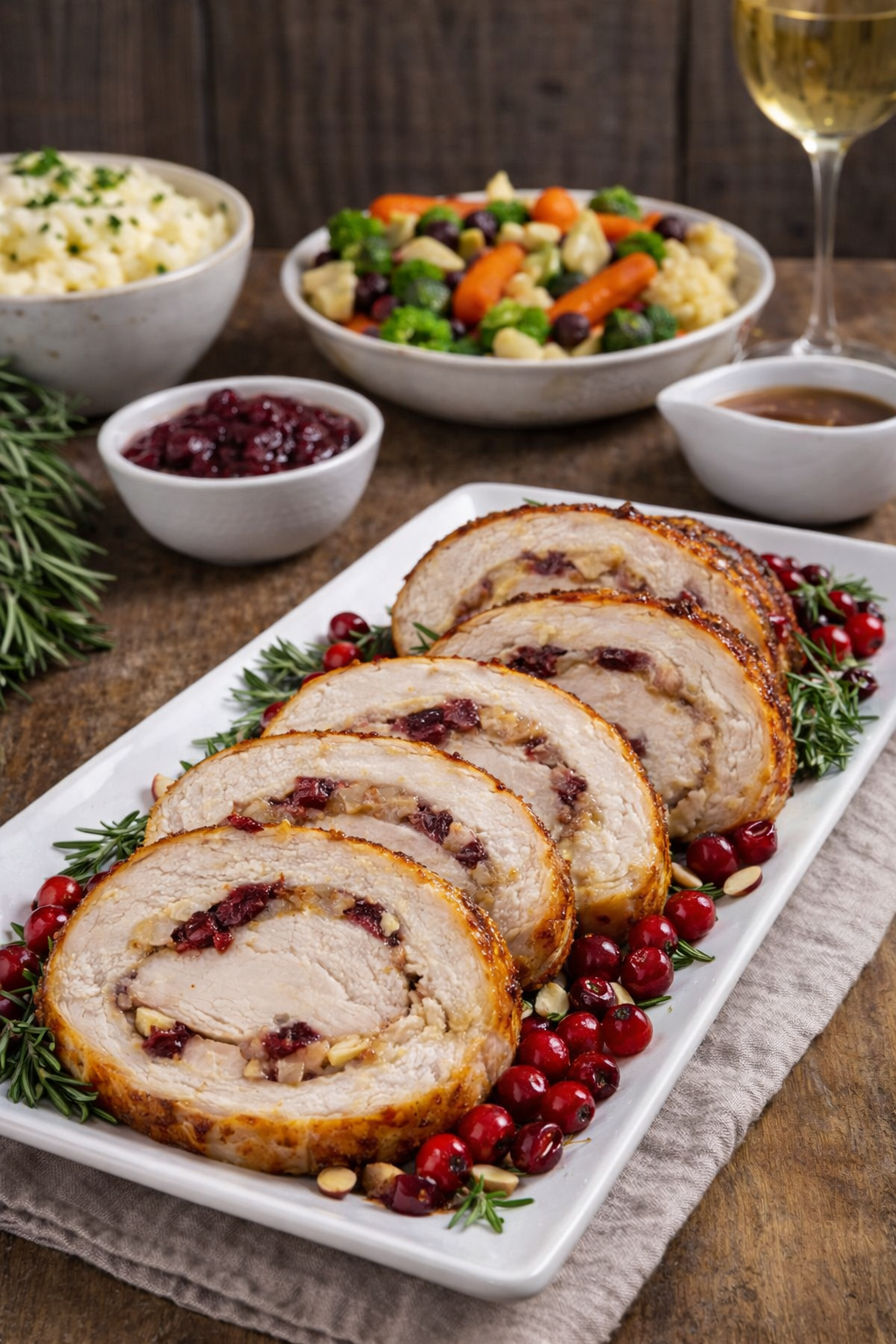 Rollo de Contramuslo de Pavo